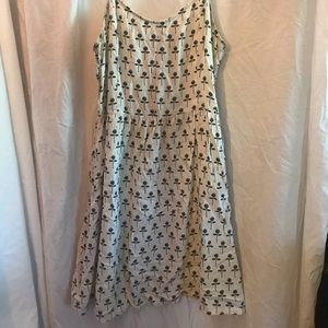 Mini Dress With Spaghetti Straps